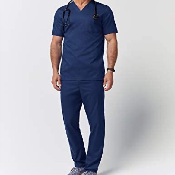 Jaanuu Other - Men's Navy Scrub Set
